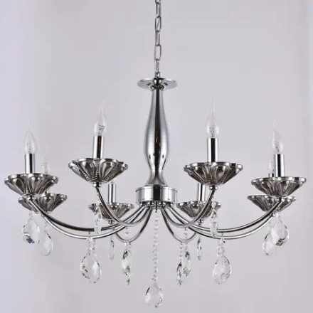 IL1241-8PPA-29 CR светильник потолочный ILLUMICO, E14х8