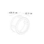 Фасадный светильник Arte Lamp HASSALEH A3370AL-1BK, 1хLED