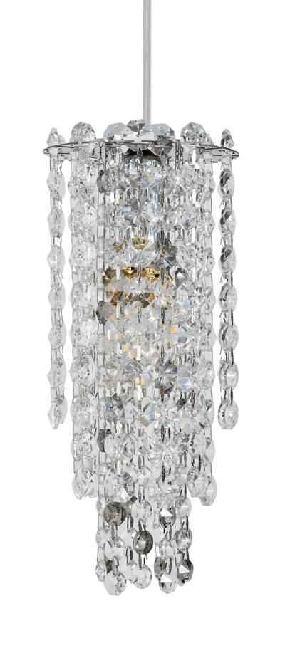 Светильник подвесной-настенный Stilfort 2187/09/01P серия Rain of Crystal