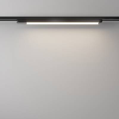 Трековый светильник Basis Unity 4000K 24Вт 110°, TR000-1-24W4K-B. TM Maytoni