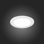 ST212.508.05 Св-к встр. Белый LED 1*5W 3000K/4000K/6000K 375Lm Ra80 110° IP20 D92xH30 220-240V