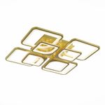 SLE500422-08 Светильник потолочный Золотистый/Белый LED 1*224W 3000-6000K