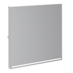 VLS000216 Клавиша для выключателя/переключателя одноклавишного с подсветкой, S70 (серый). (ТМ Maytoni)