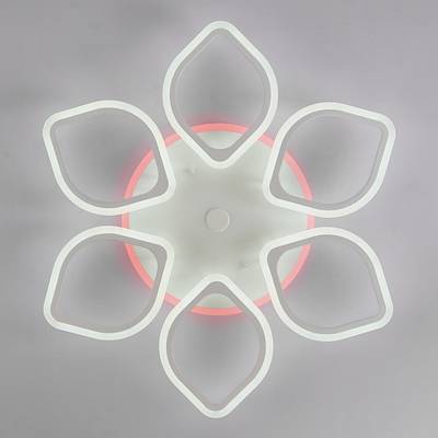 Citilux Ромби Смарт CL236A160E RGB Умная люстра Белая
