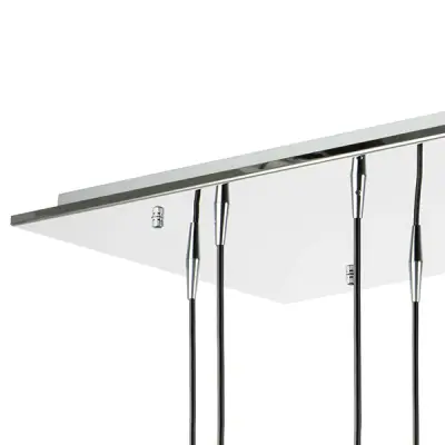 803120 Подвес PENTOLA 12x40W E14 ХРОМ/БЕЛЫЙ Lightstar