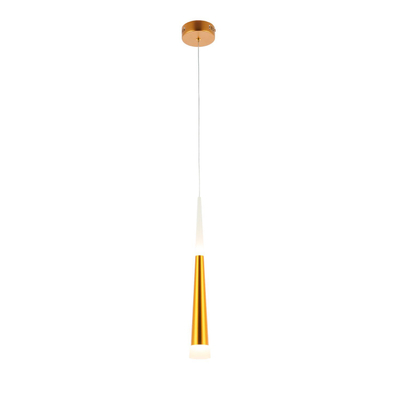 SLE200103-01 Светильник подвесной Золотистый/Золотистый, Белый LED 1*7W 3000K