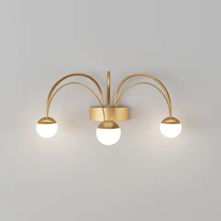 Настенный светодиодный светильник Ragno 90031/3 золото, LED