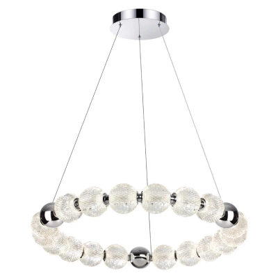 5007/60L L-VISION ODL24 571 хром/металл/акрил Люстра LED 60W 4000K 4987лм CRYSTAL