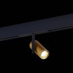 ST808.246.08 Магнитный трековый светильник Золотистый LED 1*8W 4000K 650Lm Ra&gt;90 36° IP20 D42xH135 48VV