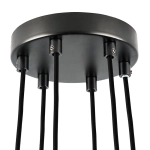 761167 Люстра ACROBATA 6х40W E14 ЧЕРНЫЙ Lightstar