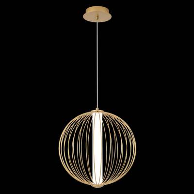 Светильник подвесной Crystal Lux SYNC SP18W LED GOLD 3143/218