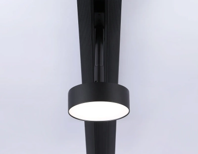 Светильник светодиодный трековый для шинопровода Magnetic GL3853 BK черный IP20 12W 4200K 48V D95*30