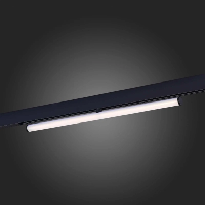 ST803.446.10 Магнитный трековый светильник Черный LED 1*10W 4000K 1 100Lm Ra>90 120° IP20 L604xW28xH80 48VV