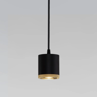 Светильник подвесной светодиодный Lead 12W 4200K чёрный 50243 LED