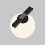 Трековый светильник Luna Basity 5Вт 360°, TR177-1-5WTW-B. TM Maytoni
