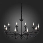SL1114.403.10 Люстра подвесная ST-Luce Черный E14 10*40W