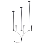Грунтовый светильник Arte Lamp MOTUS A1081PA-3BK, 3хLED