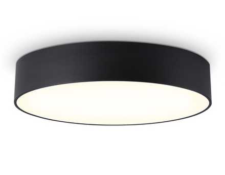 Светильник светодиодный потолочный FV5529 BK черный LED 45W 3000K D400*58 (Без ПДУ)