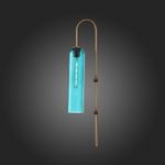 SL1145.381.01 Светильник настенный ST-Luce Латунь/Голубой E27 1*60W