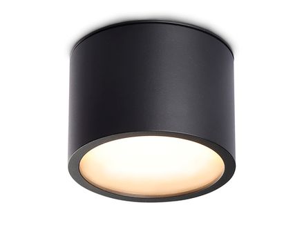 Светильник накладной TN6551 BK черный IP44 GX53 max 15W D82*60