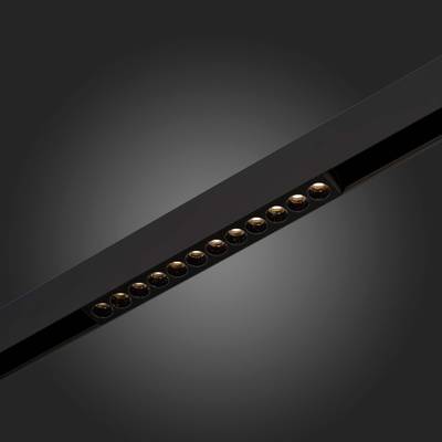 ST806.446.12 Магнитный трековый светильник Черный LED 1*12W 4000K 550Lm Ra&gt;90 36° IP20 L220xW22xH44 48VV