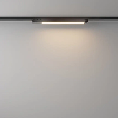 Трековый светильник Basis Unity 3000K 12Вт 110°, TR000-1-12W3K-B. TM Maytoni