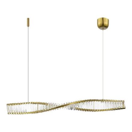 SL6205.323.01 Светильник подвесной ST-Luce Латунь/Прозрачный LED 1*25W 3000K