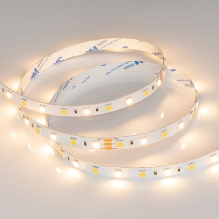 Светодиодная лента RT-B60-10mm 24V White-MIX (14.4 W/m, IP20, 5060, 5m) (Arlight, Изменяемая ЦТ)