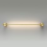4396/6WL HIGHTECH ODL23 181 античная бронза/металл Настенный св-к IP20 LED 6W 235Лм 3000K DALIA
