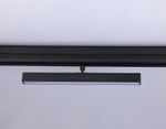 Светильник светодиодный трековый для шинопровода Magnetic GL4201 BK черный IP20 12W 4200K 48V 605*22*45