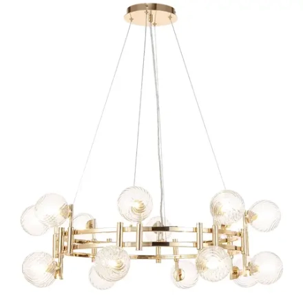 Люстра Crystal Lux LUXURY SP16 GOLD 2270/316