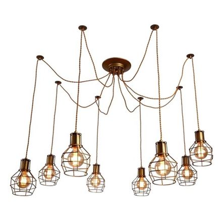Подвесной светильник Escada 1129/8S E27*60W Bronze
