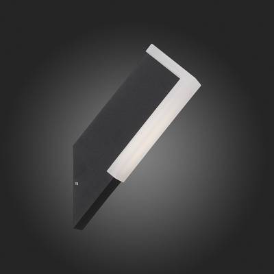 SL096.411.02 Светильник уличный настенный ST-Luce Черный/Белый LED 1*6W 4000K