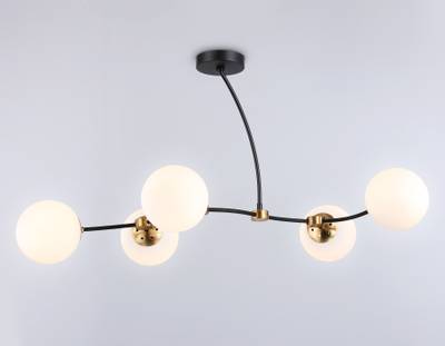 Подвесной светильник TR2548/5 BK/SB черный/бронза E27/5 max 60W 950*600*450