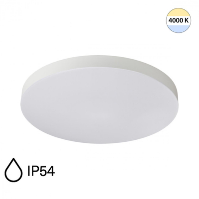 7759/36L MITRA LED SN 545 Светильник пластик/белый LED 36Вт 4000K D400 IP54 GAMMA