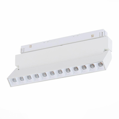 ST364.546.12 Магнитный трековый светильник белый LED 1*12W 4000K 1 009Lm Ra>80 36° IP20 L219xW22xH108 48V