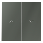 VLS002506 Клавиши для выключателя жалюзи, S70 (титан). (ТМ Maytoni)