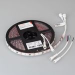 Светодиодная лента герметичная DMX-PFS-B60-12mm 12V RGB-PX3 (14 W/m, IP68, 5060, 5m) (Arlight, бегущий огонь)