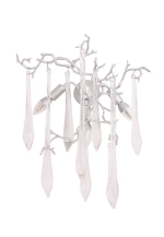 Бра Crystal Lux REINA AP3 SILVER PATINA 3582/403