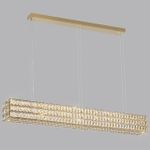 4926/60L L-VISION ODL24 481 золото/металл/хрусталь Люстра LED 60W 4000K 3269Лм PANTA
