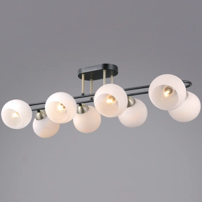 IL0790-8CSQ-25 BK AB TRENTO светильник потолочный ILLUMICO, E27х8