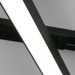 Basic System Трековый светильник 10W 4200K X-Line черный матовый однофазный LTB53