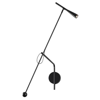 7030/5WL HIGHTECH ODL25 677 Настенный светильник металл/черный IP20 LED 1*5W 3000K 220V PIX