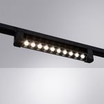 Трековый светильник Arte Lamp FLASH A4575PL-1BK, 1хLED
