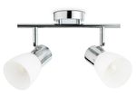 Настенно-потолочный спот TR3963/2 CH/FR хром/белый матовый E27*2 max 40W 200*105*200