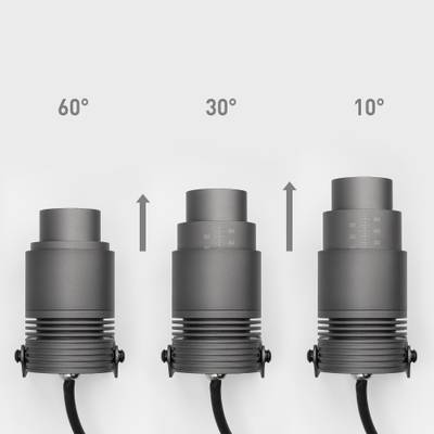 Светильник ALT-RAY-ZOOM-R61-12W Warm3000 (DG, 10-60 deg, 230V) (Arlight, IP67 Металл, 3 года)