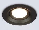 Светильник встраиваемый TN1142 BK черный IP44 GU5.3 D95*38