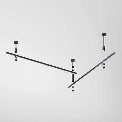 Esthetic Magnetic Декоративная стойка с вводом питания h124 mm SMALL 85141/00