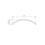 Экран KANT-H55 ROUND OPAL (Arlight, Пластик)