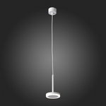 ST104.503.06 Светильник подвесной Белый LED 1*6W 3000K 468Lm Ra>80 120° IP20 D112xH184 170-240V